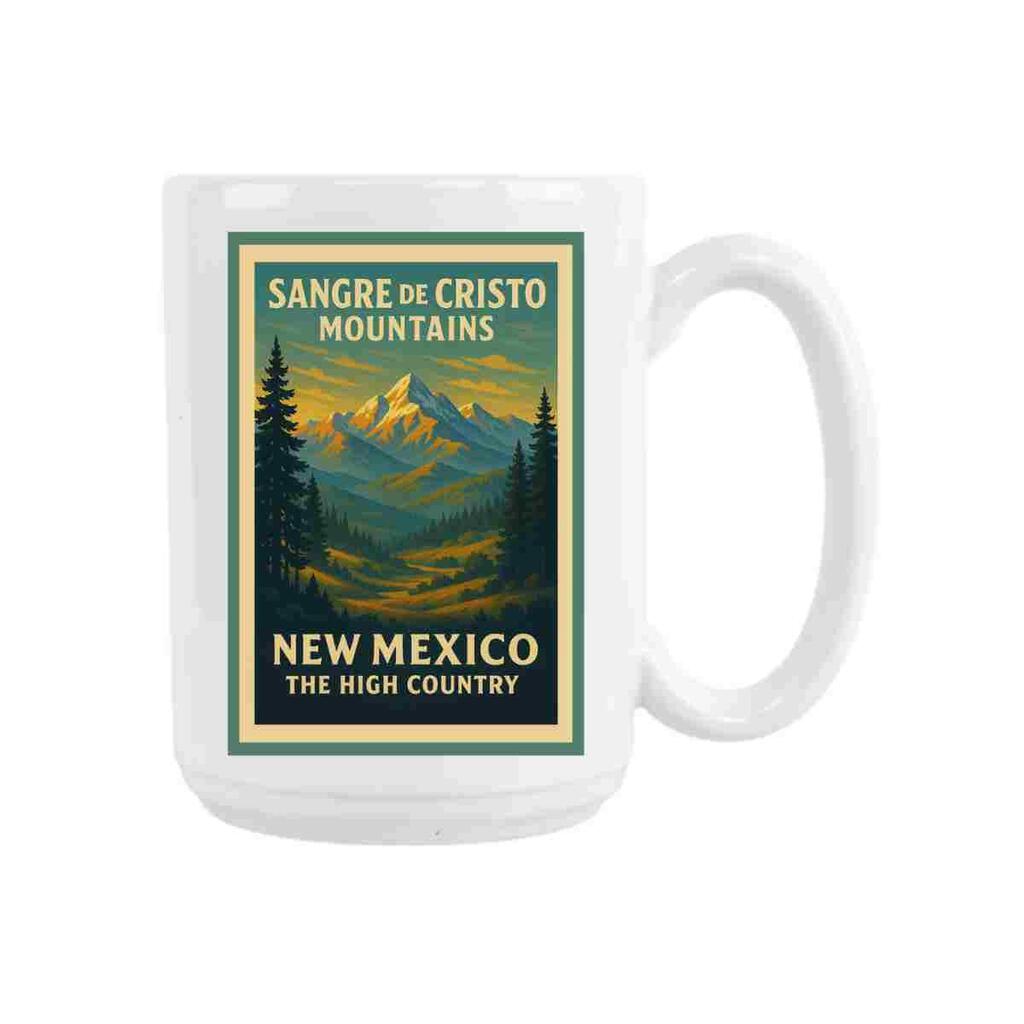 CUSTOM New Mexico Sangre De Cristo Mountains Ceramic Coffee Mug Tea Cup Fun Novelty Gift 15 o 274605