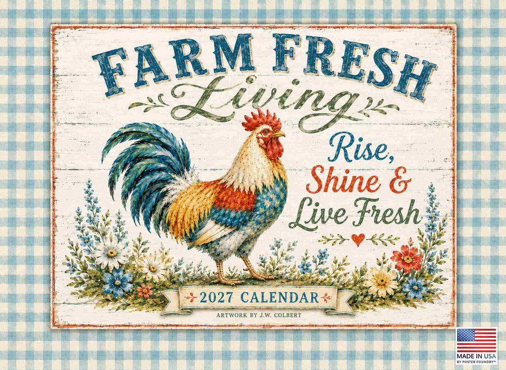 Farm Fresh Living Calendar 2027 Monthly Wall Calender 12 Month 275304