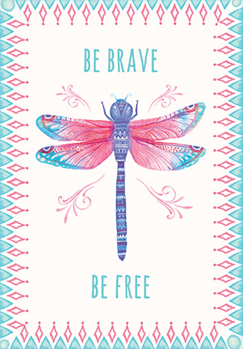Dragonfly themed General birthday card from the Rhapsody collection. Retail $3.49. . Inside: May each passing year bring you inspiration, freedom, and... 8319
