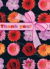 Flowers on black- Thank you greeting card. Retail: $2.59. 6. Inside: Thank you so much for everything you have done! 5220
