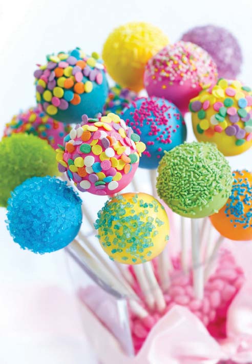 Cake Pops Blank card from the All Things Nice Collection. Retail $2.99. . Inside: BLANK 6055
