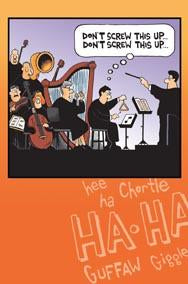 Insanity Streak Symphony- General Birthday. Retail $2.99 . Inside: Hope your birthday hits all the right notes! 04729A