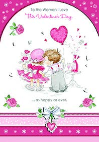 Little treasures- Woman I love- Valentine's greeting card. 3. Retail: $3.49. Inside: Time flies by so quickly when hearts... V06703