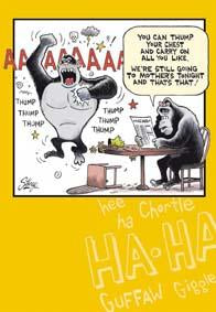 Insanity Streak Gorillas- General Birthday. Retail $2.99 . Inside: Happy Birthday 4731
